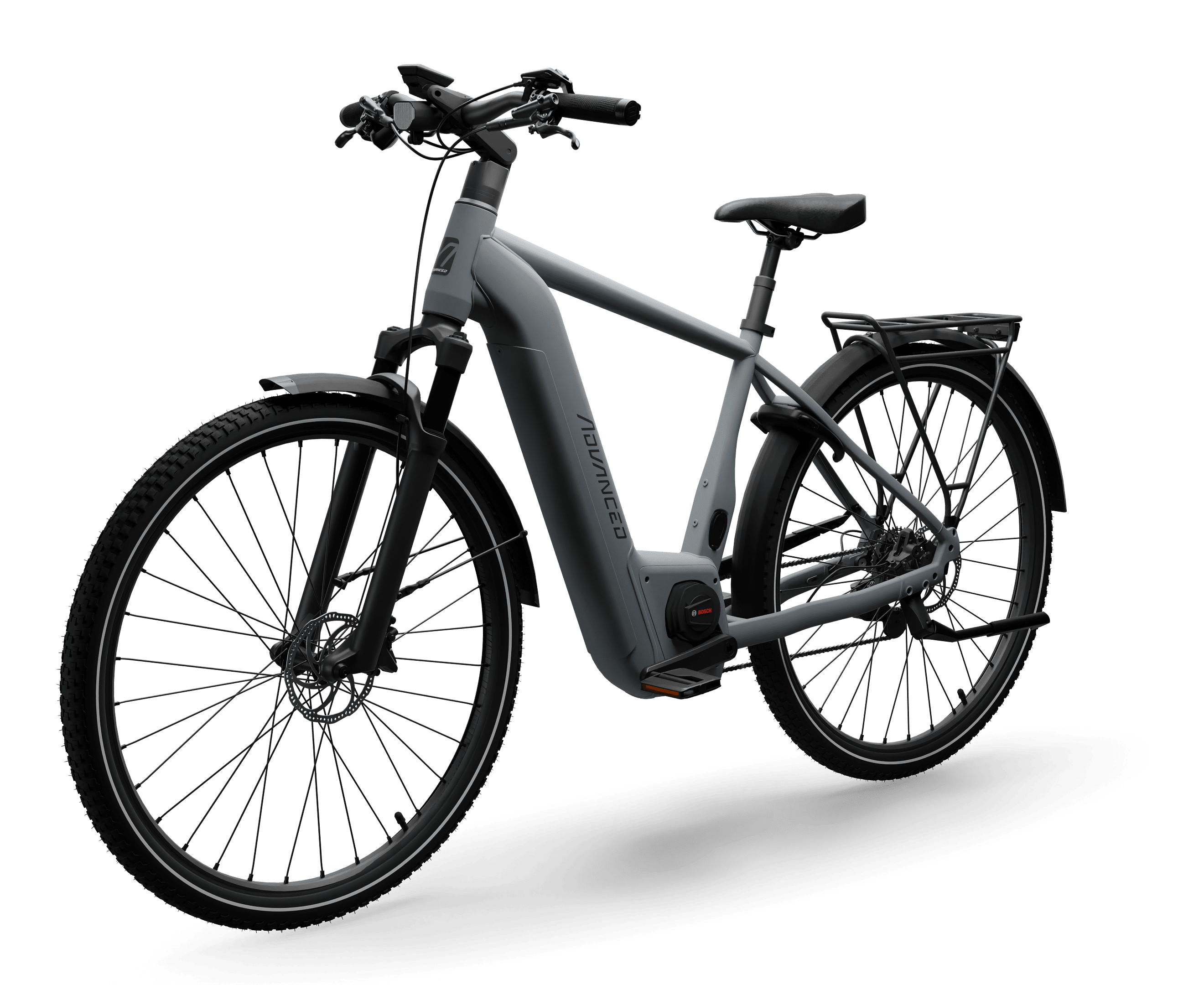 E-Bike Trekking Pro Diamant Grey 4K Cam 03 V01 - Advanced Ebike