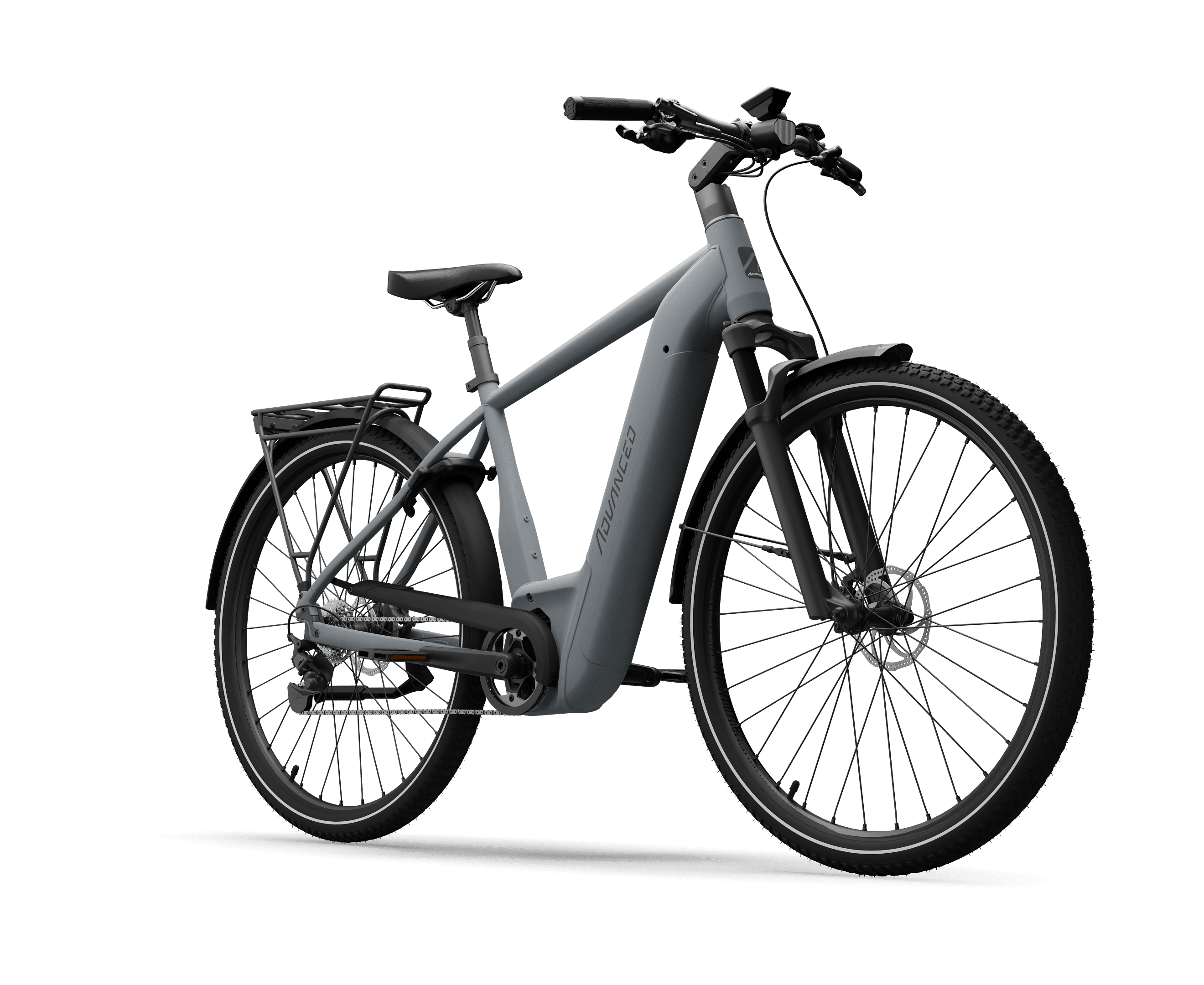 E-Bike Trekking Pro Diamant Grey 4K Cam 12 V01 - Advanced Ebike